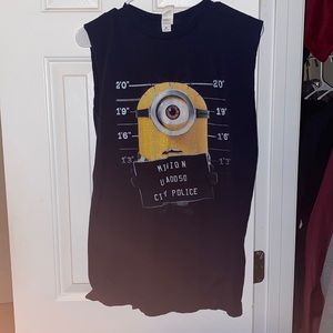 Minions cutoff t shirt